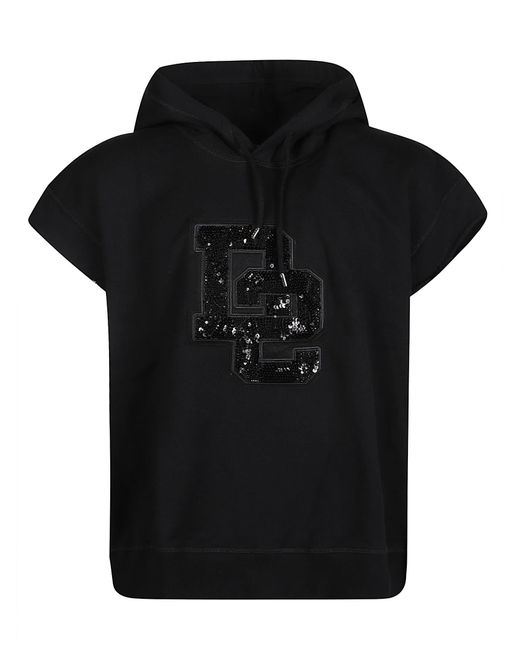 DSquared² Black Adriana Fit Hoodie for men