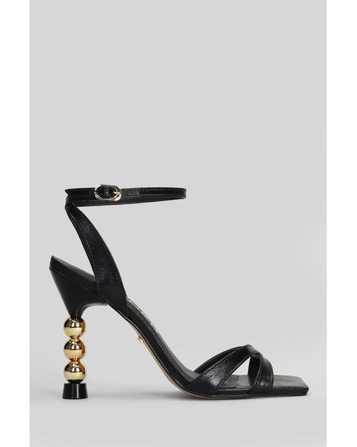 Werner Black Sandals