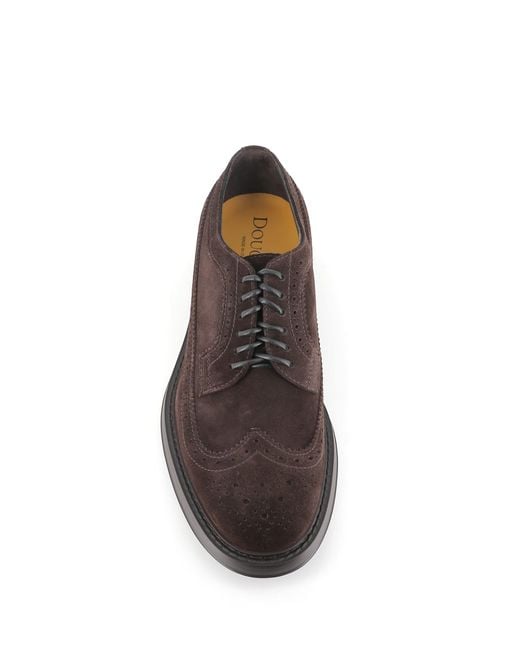 Doucal's Brown Brogue for men