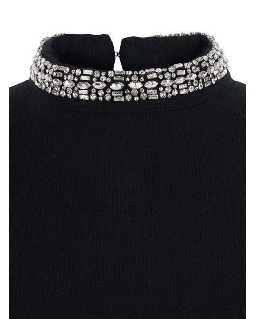 Pinko Blue Sweater Berlin Tops