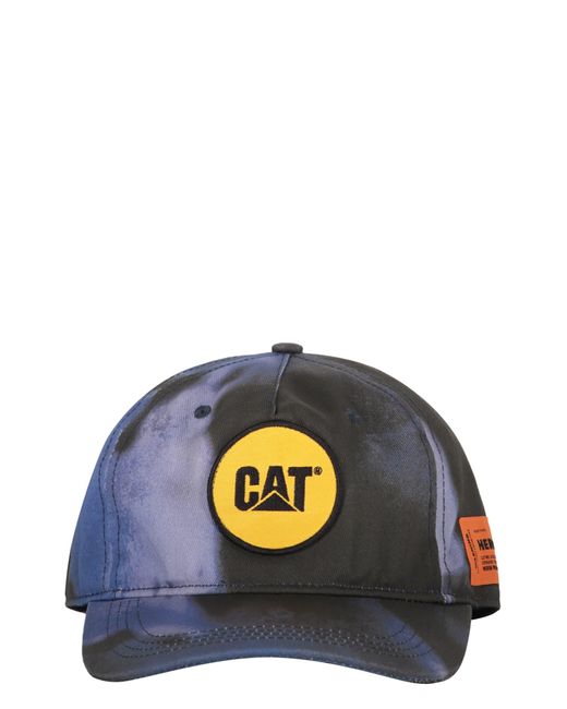 Heron Preston Blue X Cat Logo Baseball Cap for men