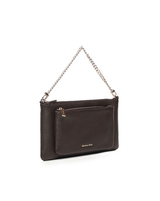 MICHAEL Michael Kors White Jet Set Medium Leather Crossbody Bag