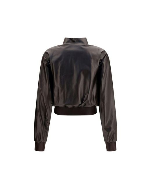 Gucci Black Brown Lamb Ovis Aries Aries Bomber