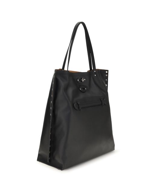 Zanellato Black Shoulder Bag Aspasso Saeta Calf Leather