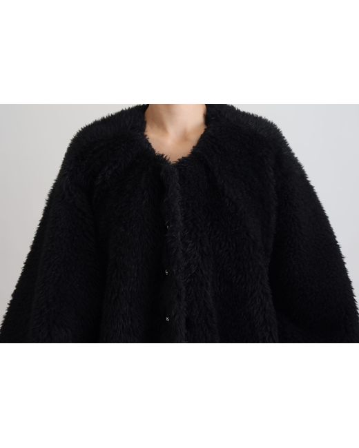 Dolce & Gabbana Black Elegant Cashmere Blend Overcoat Jacket