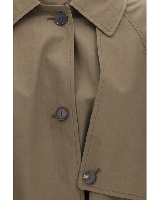 Calvin Klein Natural Zeland Trench Cotton Coats
