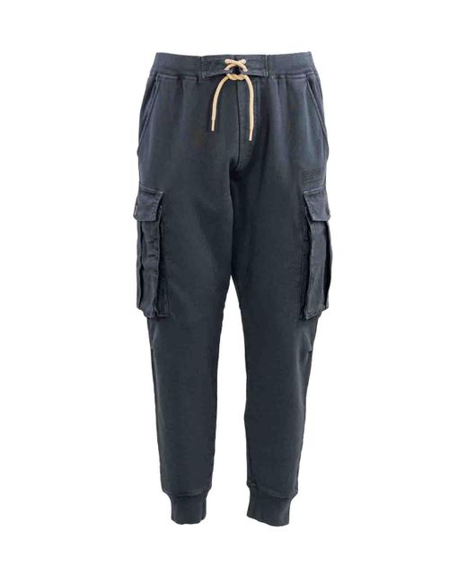 DSquared² Blue Cargo joggers for men