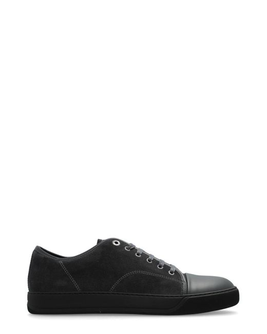 Lanvin Black Dbb1 Lace-Up Sneakers for men