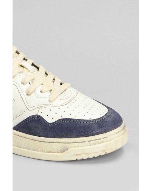 Autry White Sup Vint Low Sneakers for men