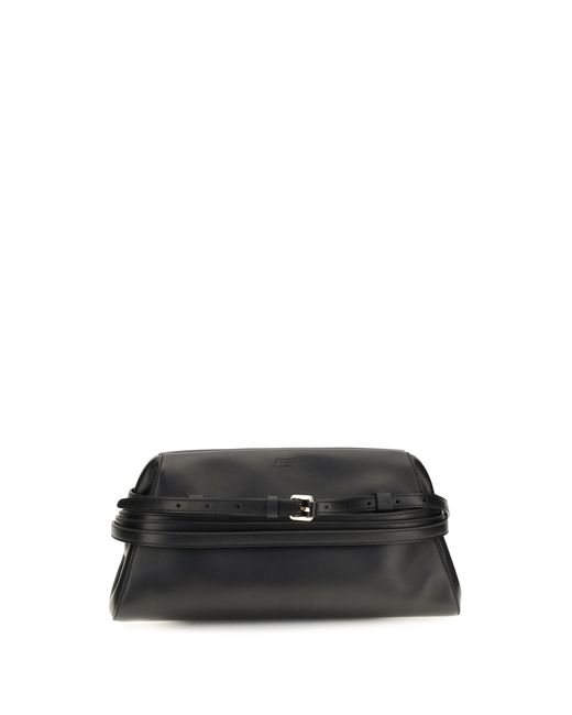 Moschino Black Handbag Nappa Leather Shoulder Bags
