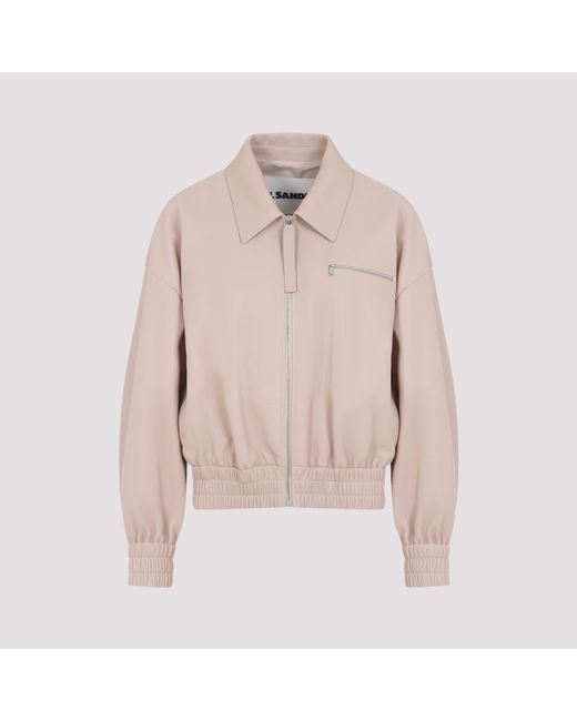 Jil Sander Natural Leather Blouson