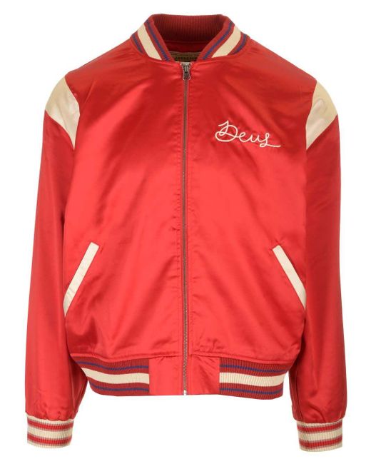 Deus Ex Machina Red Memento Mori Jacket for men
