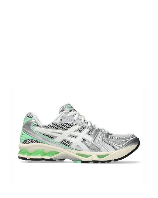 Asics White Gel-Kayano 14 Sneakers Shoes