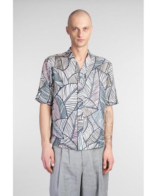 Giorgio Armani Gray Shirt for men