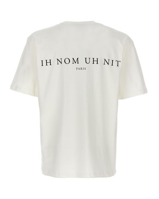 Ih Nom Uh Nit White Palms And Car T-Shirt for men