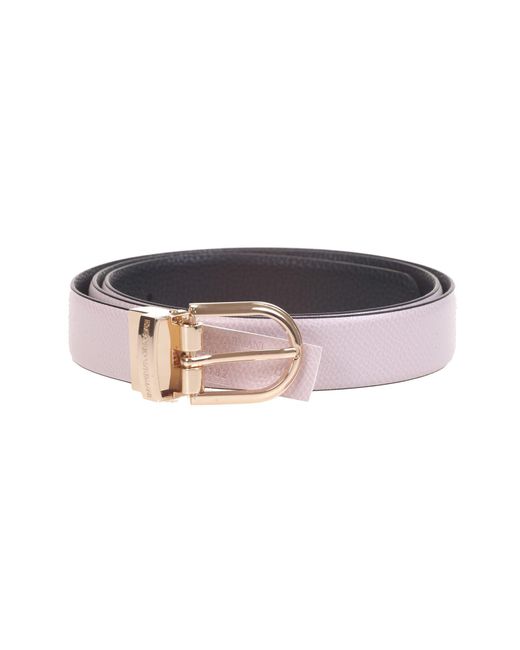 Emporio Armani Pink Belts