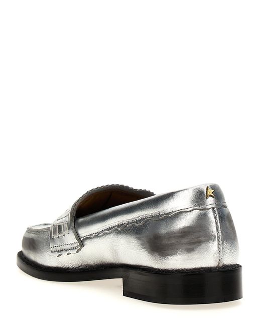 Golden Goose Deluxe Brand White 'Jerry' Loafers for men