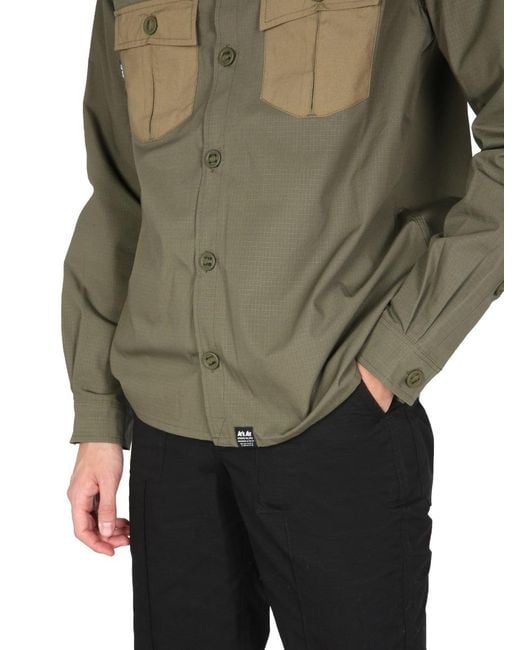 ArkAir Black Utility Shirt for men
