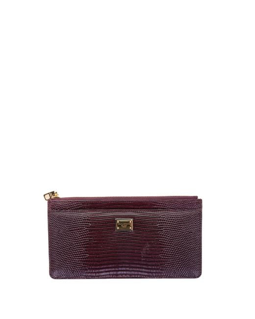 Dolce & Gabbana Purple Wallets
