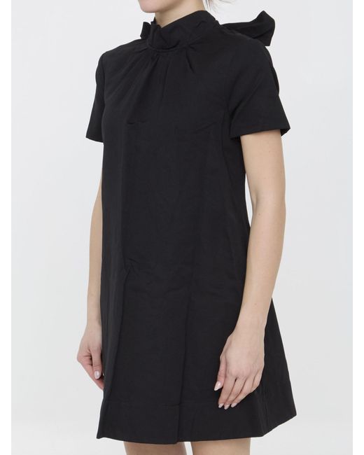 Staud Black Mini Ilana Dress