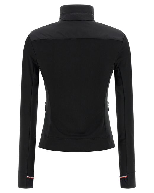 Moncler Black Polartec Cardigan