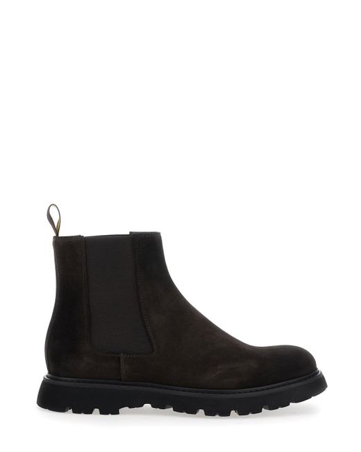 Doucal's Black Chelsea Boots for men