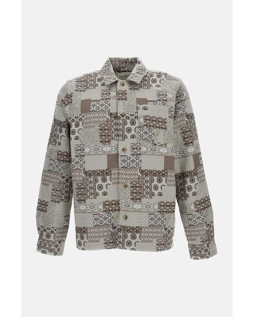 Les Deux Gray Shirts Co Pl for men