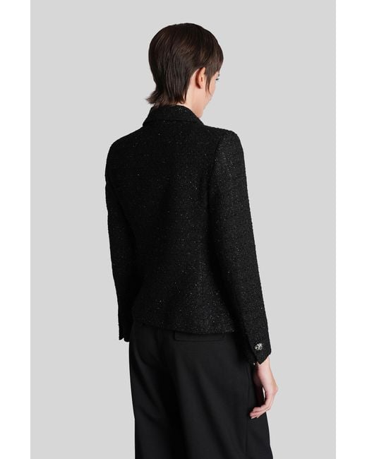 Tagliatore Black India Casual Jacket