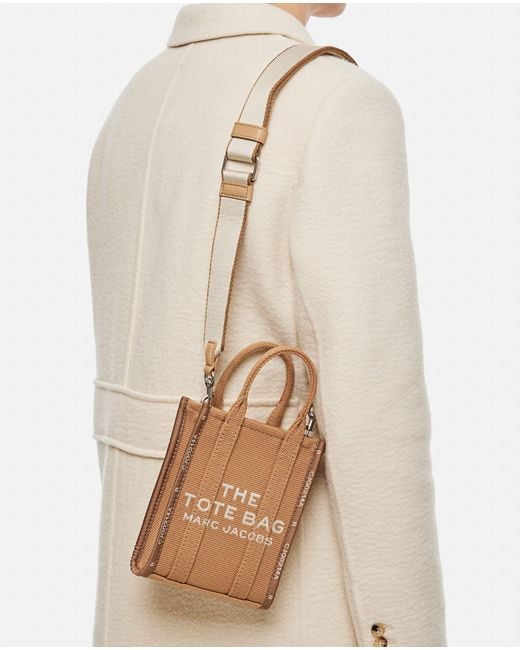 Marc Jacobs The Phone Jacquard Tote Bag in Brown Lyst