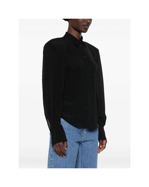 IRO Black Foxia Buttoned Shirt