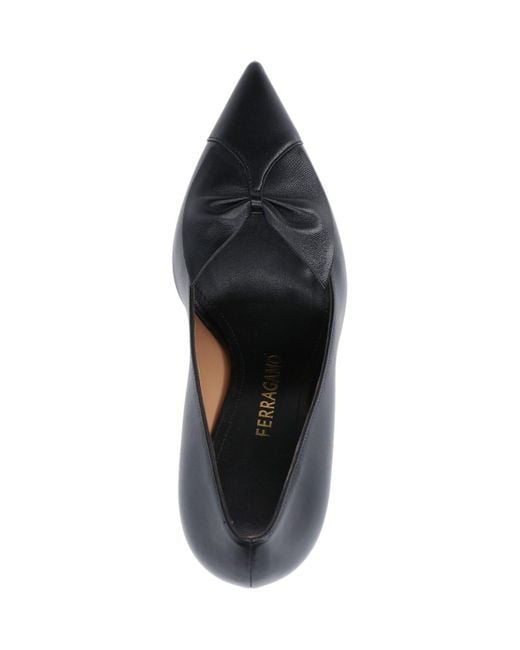 Ferragamo Black With Heel