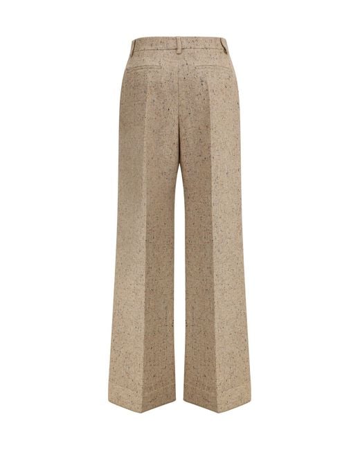 Valentino Natural Palazzo Trousers