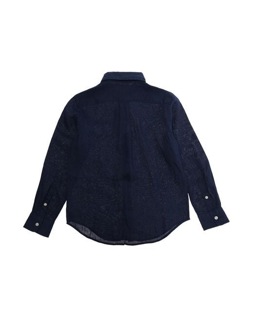 Polo Ralph Lauren Blue Shirt Shirts-Sport Linen for men