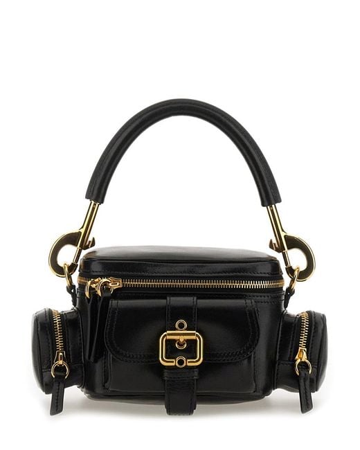 Chloé Black Leather Camera Bag Domestic Shoulder