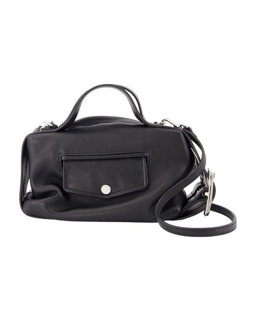 Simone Rocha Black Simone Rocha Mini Biker Top Handle Bag