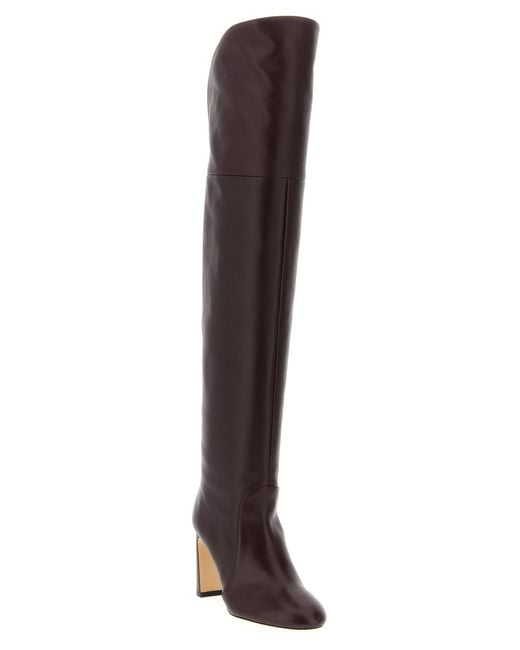 Stuart Weitzman Brown 'Babette Over-The-Knee Tubo' Boots
