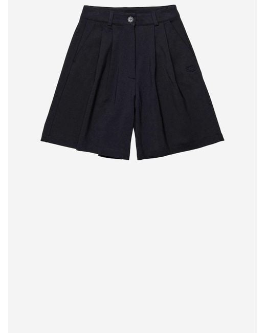 DIESEL Blue Pallyn Short Pants Stretch Viscose Blend for men