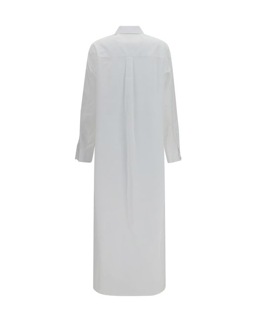 Alaïa White Shirt Cotton Poplin