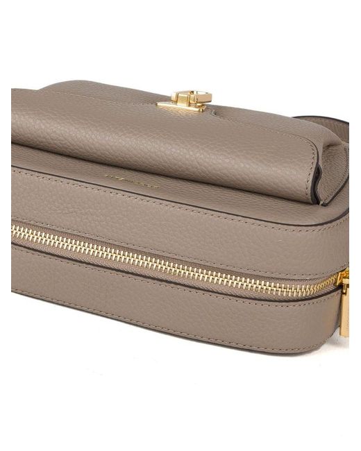 Coccinelle White Crossbody Bag Cowhide Crossbody-Bags