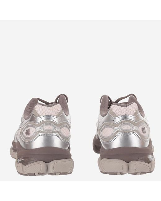 Asics Gray Sneakers Gel-Nyc 2.0 Rubber And Textile Trainers