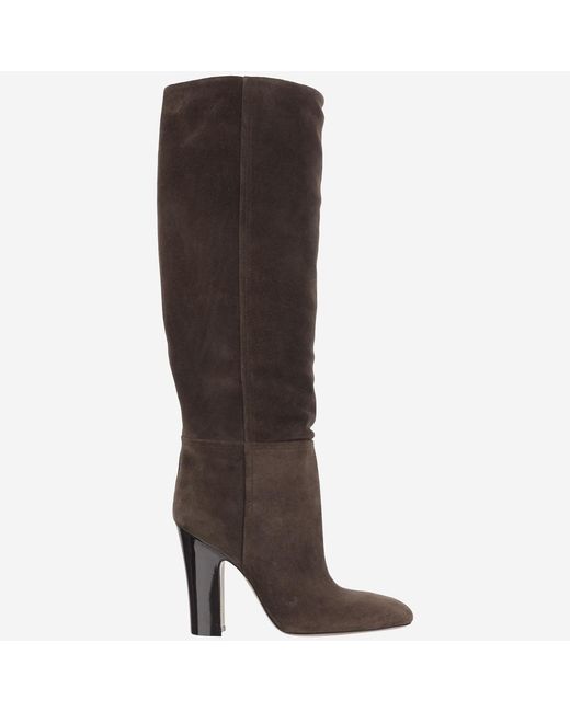 Paris Texas Brown Boots Lavinia 100 Leather