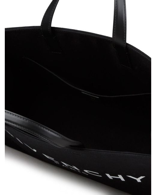 Givenchy Black Cotton Tote Bag