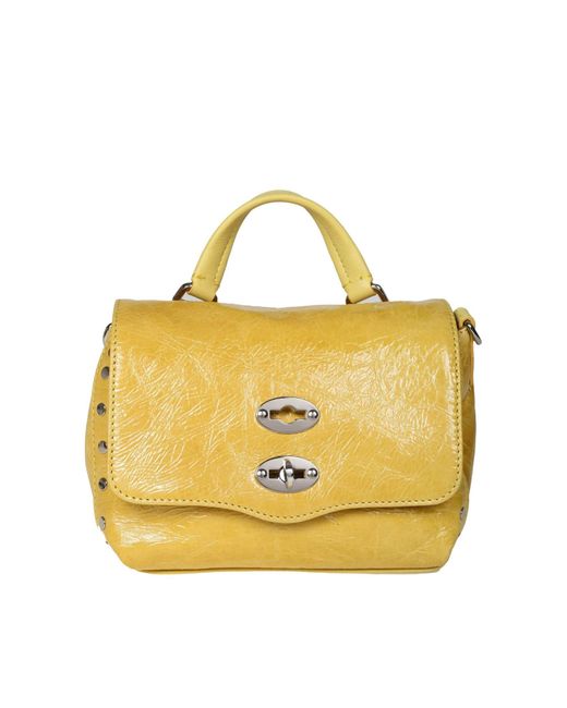 Zanellato Postina Baby City Of Angels In Yellow Leather in