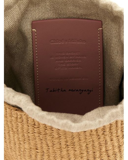 Chloé Natural Paper Handbag Bag