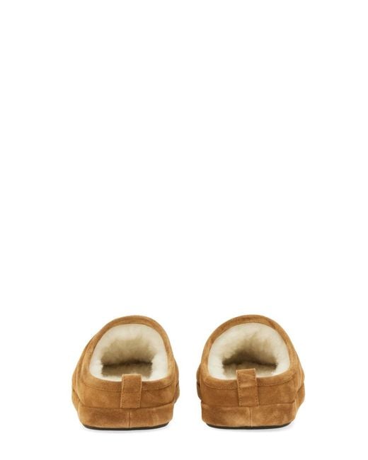 Balenciaga Brown Slipper Shoe Alaska Calfskin