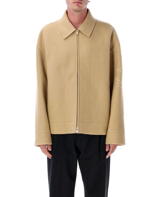 Jil Sander Natural Wool Jacket