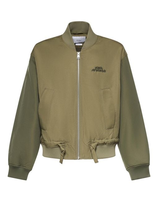 Axel Arigato Green Coats Polyester for men