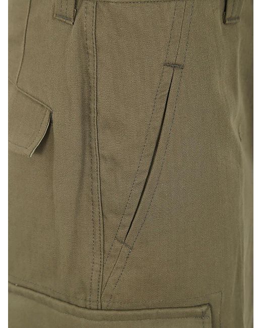Comme des Garçons Green Cargo Cotton Trouser for men