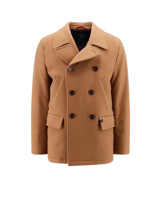Fay Brown Coat for men