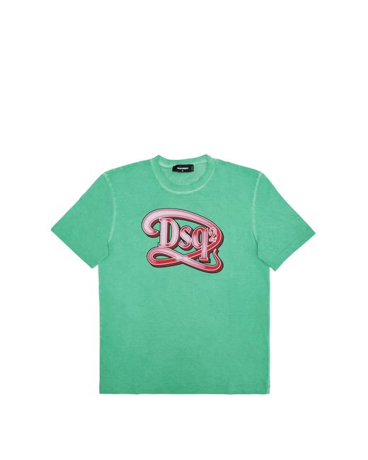 DSquared² Green T-Shirt for men
